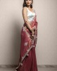Puce Pink Pure Silk Saree