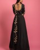 Black Gown With Dupatta