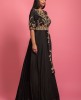 Black Gown With Dupatta