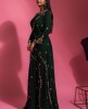 Bottle Green Color Anarkali Gown