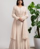 Ivory Cream Anarkali Suit 