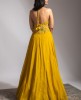 Stylist Mustard colour Gown