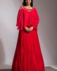 Rani Pink Poncho Style Gown