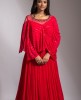 Rani Pink Poncho Style Gown