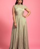 Green Colour Stylish Gown