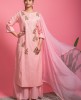   Pure Cotton Baby Pink Kurta and Pant with Dupatta
