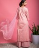   Pure Cotton Baby Pink Kurta and Pant with Dupatta