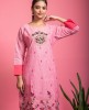 Ballet Slipper Pink Kurti with Dhoti Pants