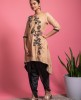   Windham Cream color Kurti with Dhoti Pants