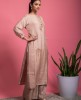 Beige simple Kurti with Pants
