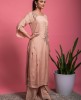 Beige simple Kurti with Pants