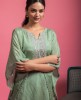 Kaftan style Kurti in Green color