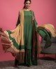 Stylish Kurti with unique Dupatta in Green color