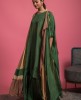 Stylish Kurti with unique Dupatta in Green color