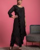 Black Chinnon stylish Kurti