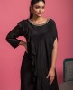 Black Chinnon stylish Kurti