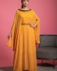 Beautiful Mustard Kaftan Dress