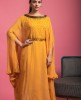 Beautiful Mustard Kaftan Dress
