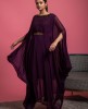 Beautiful Wine Kaftan Dress