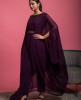 Beautiful Wine Kaftan Dress