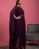 Beautiful Wine Kaftan Dress