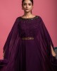 Beautiful Wine Kaftan Dress