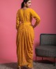 Mustard color stylish Kurti with Pants