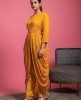 Mustard color stylish Kurti with Pants