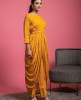 Mustard color stylish Kurti with Pants