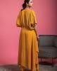 Beautiful Mustard Kaftan Kurti with Pants