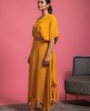 Beautiful Mustard Kaftan Kurti with Pants