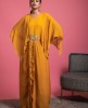 Beautiful Mustard Kaftan Dress