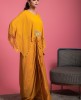 Beautiful Mustard Kaftan Dress