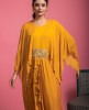 Beautiful Mustard Kaftan Dress