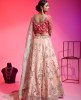 Pink & Peach Dola Silk Lehenga Choli Set