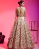 Peach Color Lehenga Choli With Heavy Gota Work