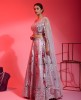 Lavender Color Lehenga Choli With Hand Work