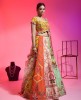 Multi Color Raw Silk Lehenga Choli With Hand Work