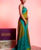 Printed Silk Saree in Light Parrot