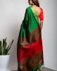 Dhupian Silk Saree in Green color