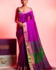 Dhupian Silk Saree in Magenta color