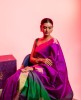 Dhupian Silk Saree in Magenta color