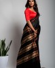 Dhupian Silk Saree in Black color
