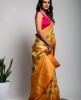 Dola Silk Saree in Light Orange color