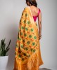 Dola Silk Saree in Light Orange color