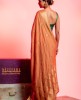 Monga Silk Saree in Light Orange color
