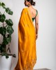 Dola Silk Saree in Light Lemon color