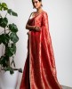 Dola Silk Saree in Red color