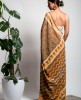 Mal Cotton Saree in Light Brown color
