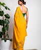 Dola Silk Saree in Yellow color